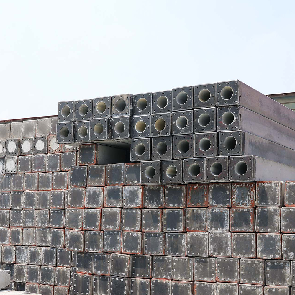 Pieux carrés pleins en béton préfabriqué