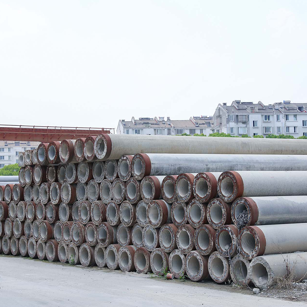 Pieux tubulaires en béton précontraint et précontraint